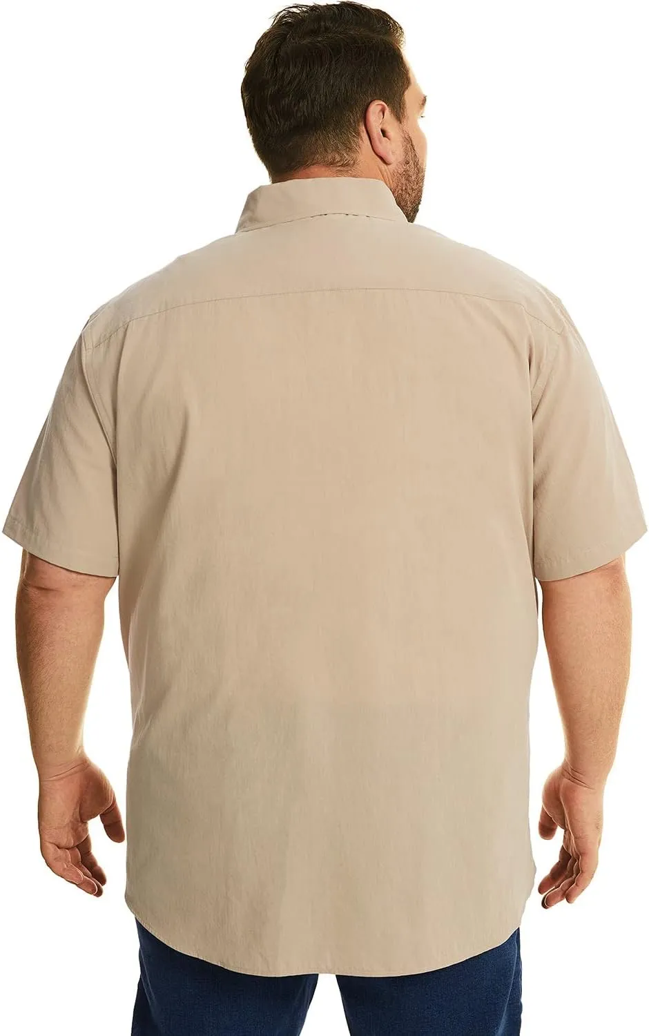 HOdo Big and Tall Mens Cotton Button Down Shirt 2XL-6XL