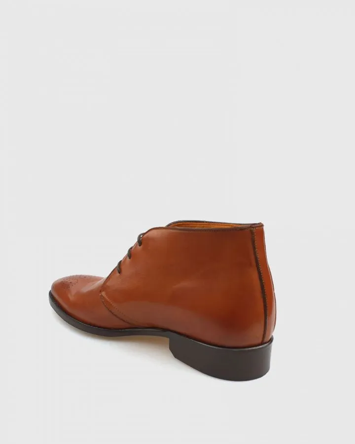 IMASCHI 8453V VITELO DERBY TAN LACE BOOT