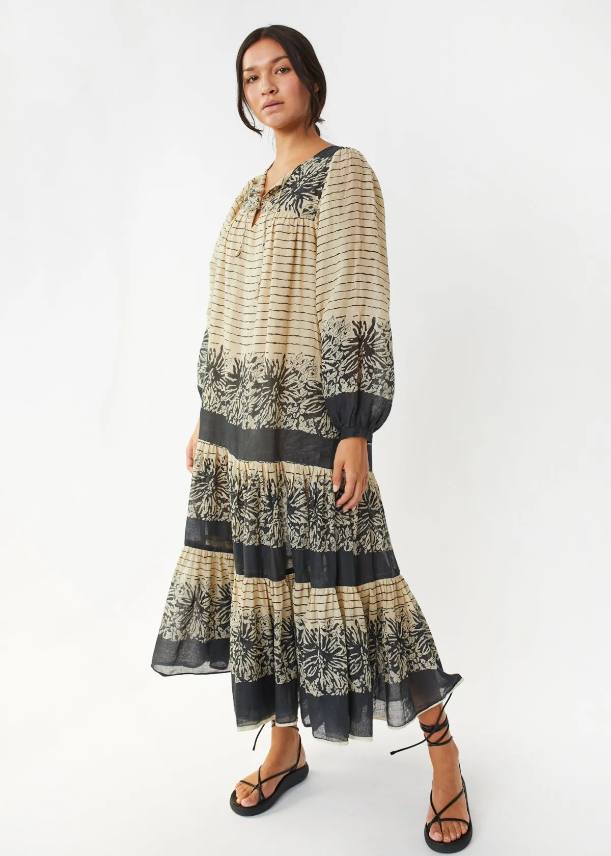 Jaani Bagh Dress Kala