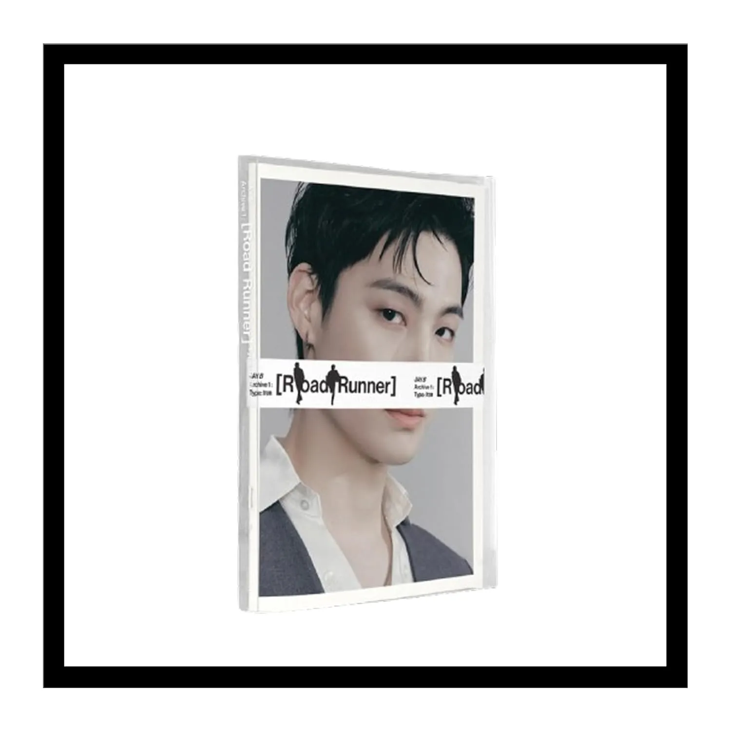 Jay B Acrhive 1 : Road Runner 1st Album from Version 72p PhotoBook 1p Polaroid 5ea Sticker 1p Folding Poster on Pack 1ea Keyring 1p PhotoCard Tracking Sealed