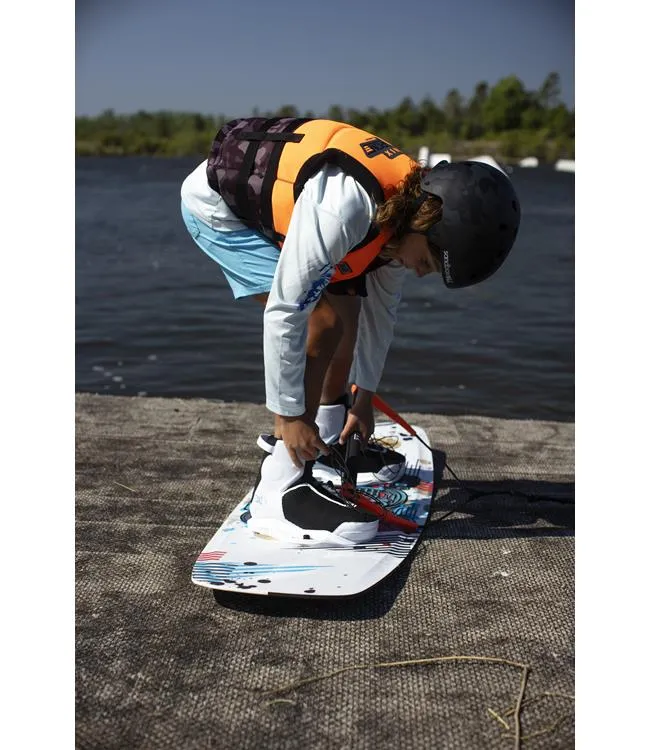 Ronix Junior Atmos Wakeboard Package with Vision Pro Boots (2025)