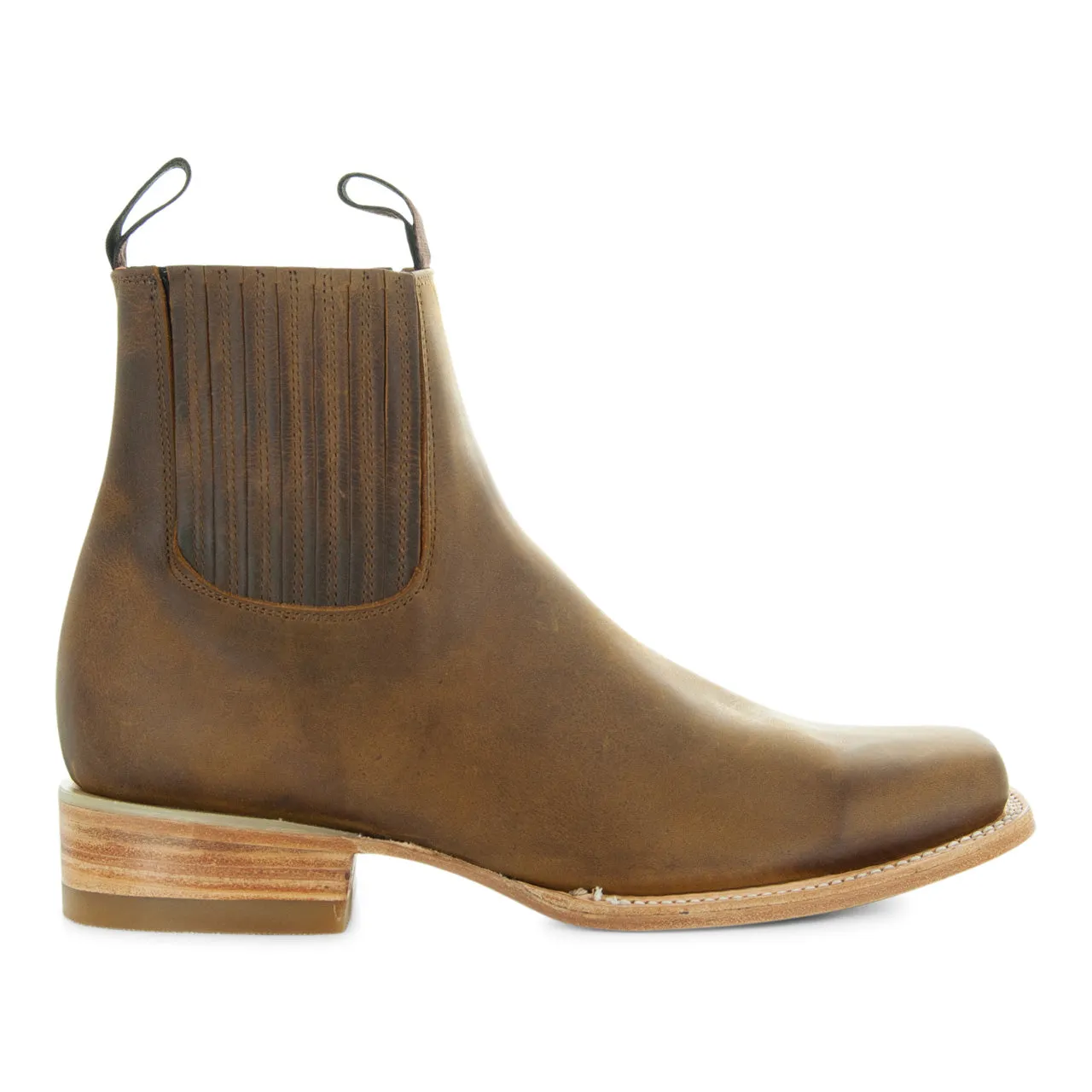 Soto Boots Mens Cowboy Botin H50043 Tan